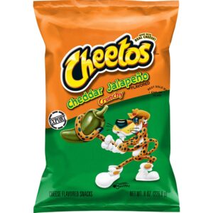 Cheetos Cheddar Jalapeno Crunchy 226g