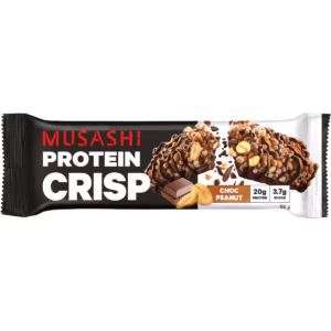 Musashi Protein Crisp Choc Peanut 60g