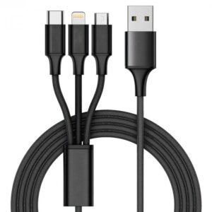 iGear 3-in-1 Cable (Lightning/USB-C/Micro)