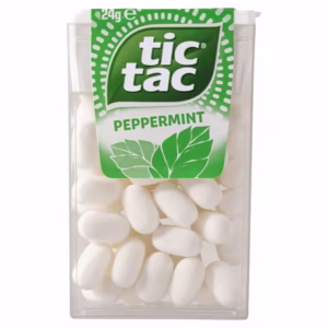 Tic Tac Peppermint Flavoured Mints