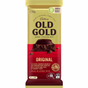 Cadbury Old Gold Dark Chocolate 180g