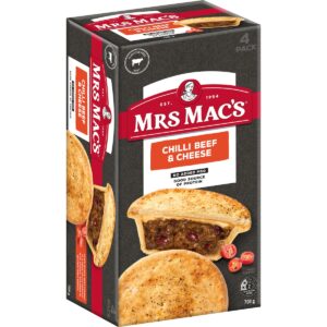 Chilli Beef & Cheese Pie