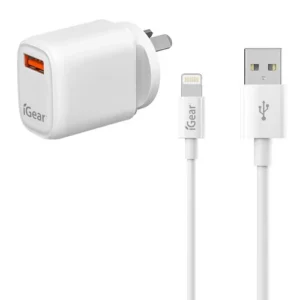 iGear Fast Charge 25W Charger + Cable