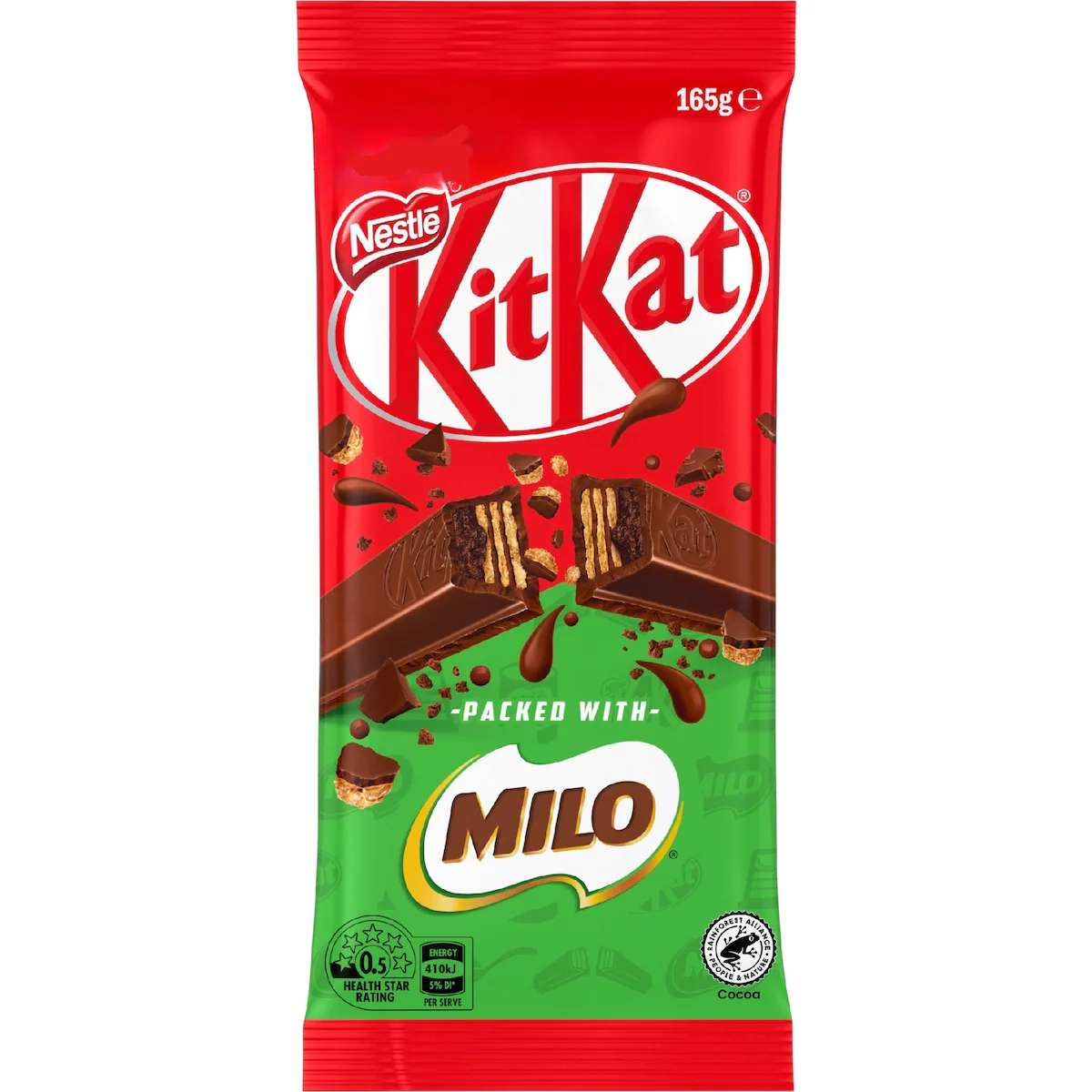 KitKat Milo Milk Chocolate Block 165g