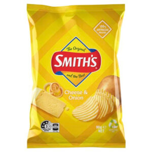 Smith's Chips Cheese & Onion 90g